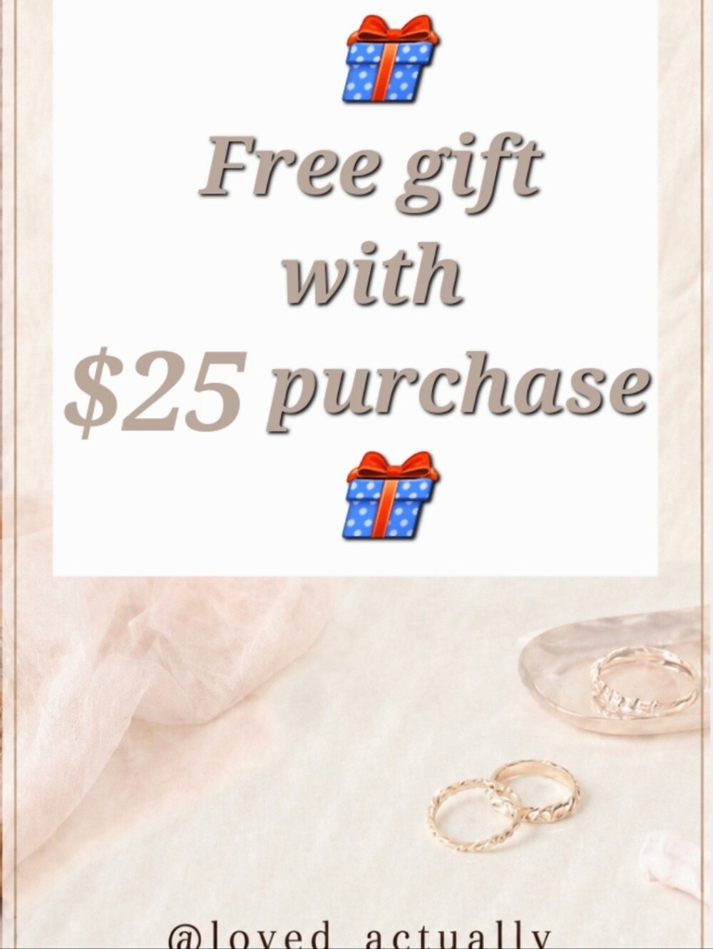 🎁 Free gift with $25 purchase! 🎁